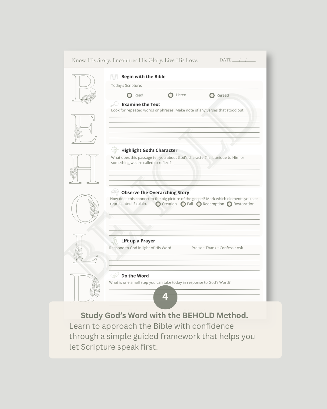 BEHOLD: Annual Church License (250 Participants) | Classic Linen